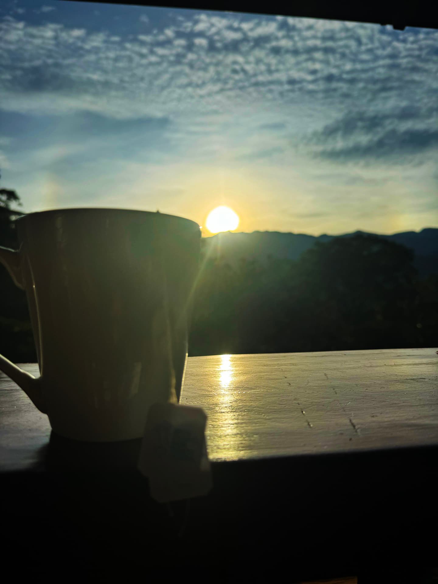 Morning at our retreat