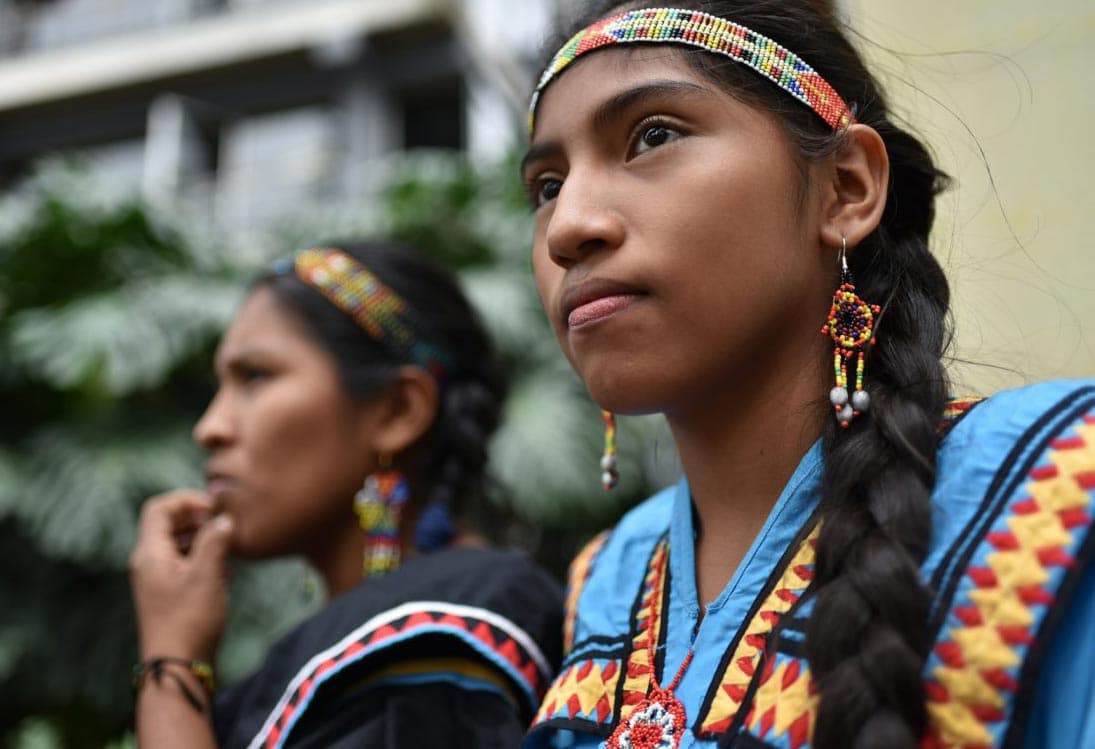 Teribe Chiricano indigenous people